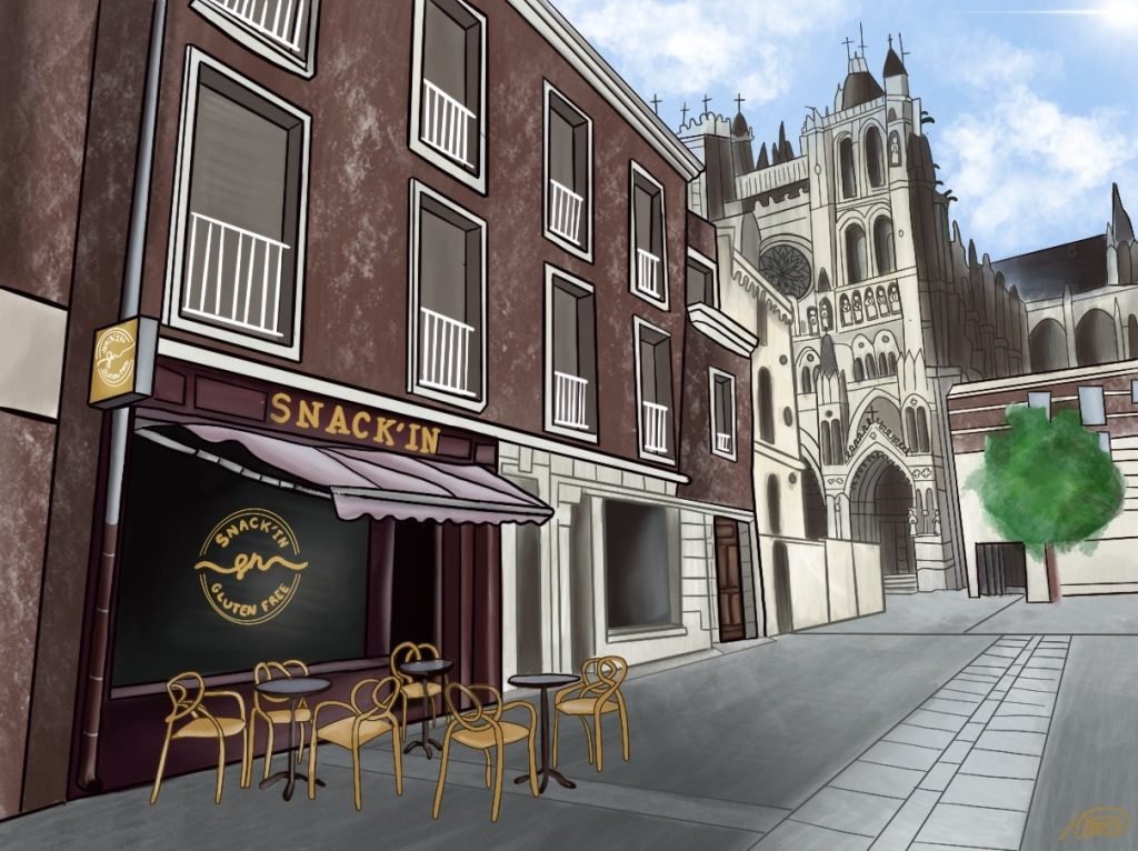 Dessin du restaurant SnackIn