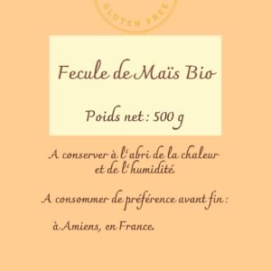Fécule de Maïs Bio 500G