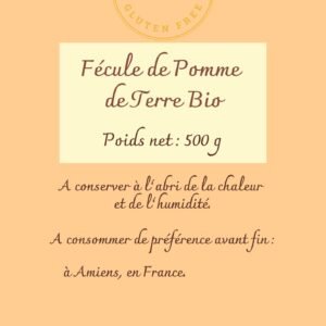 Fécule de Pomme de Terre 500G Bio