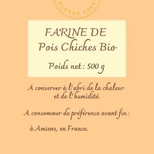 Farine de Pois Chiches Bio 500G