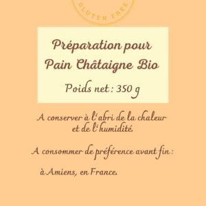 Préparation pour pain Châtaigne Bio
