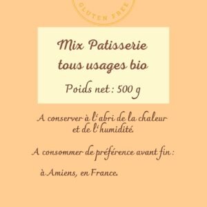 Mix Patisserie tous usages Bio 500G
